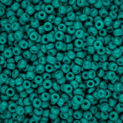 Rokajl, tyrkysově zelený, 4 mm, 50 g